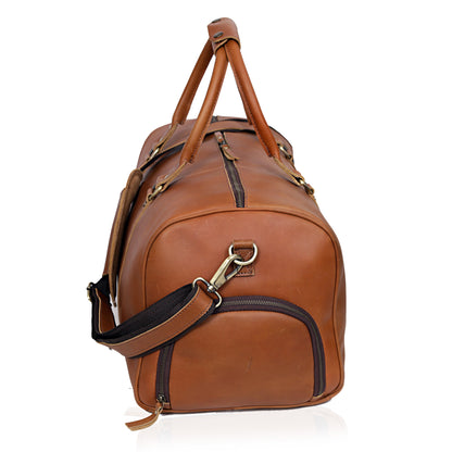 ALEX™ LEATHER TRAVEL BAG FOR MEN