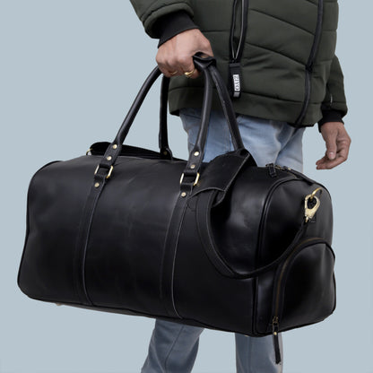 ALEX™ LEATHER TRAVEL BAG FOR MEN