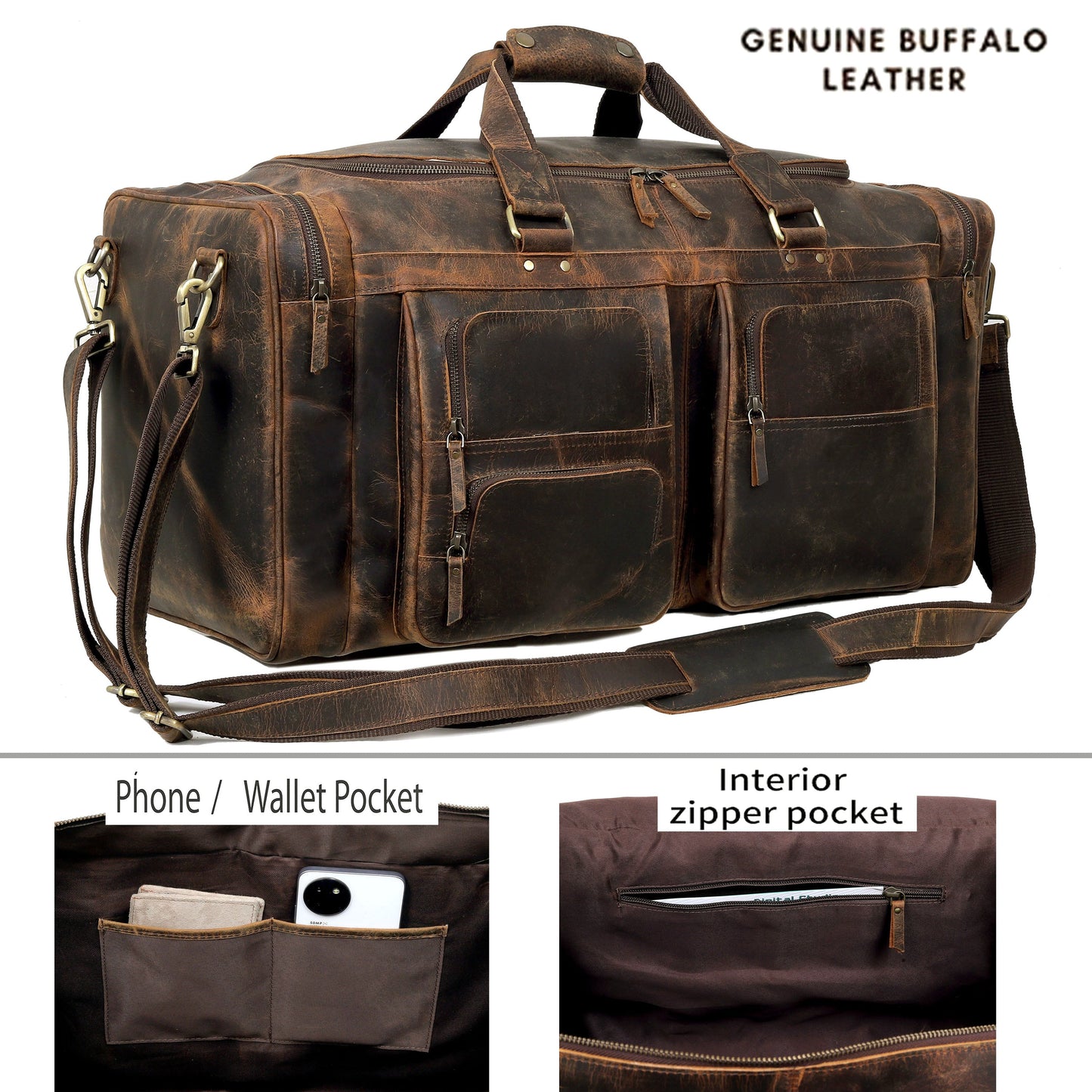 FARM PREMIUM BUFFALO WEEKENDER BAG