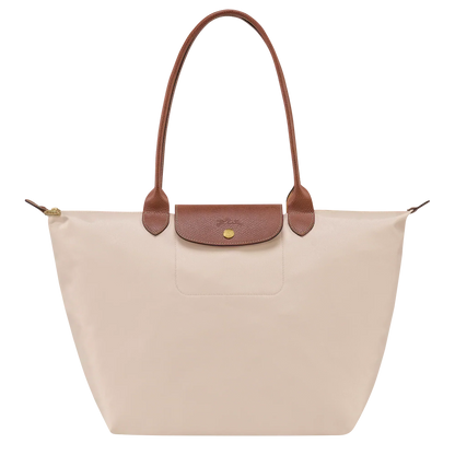 Large Le Pliage Bag, Beige