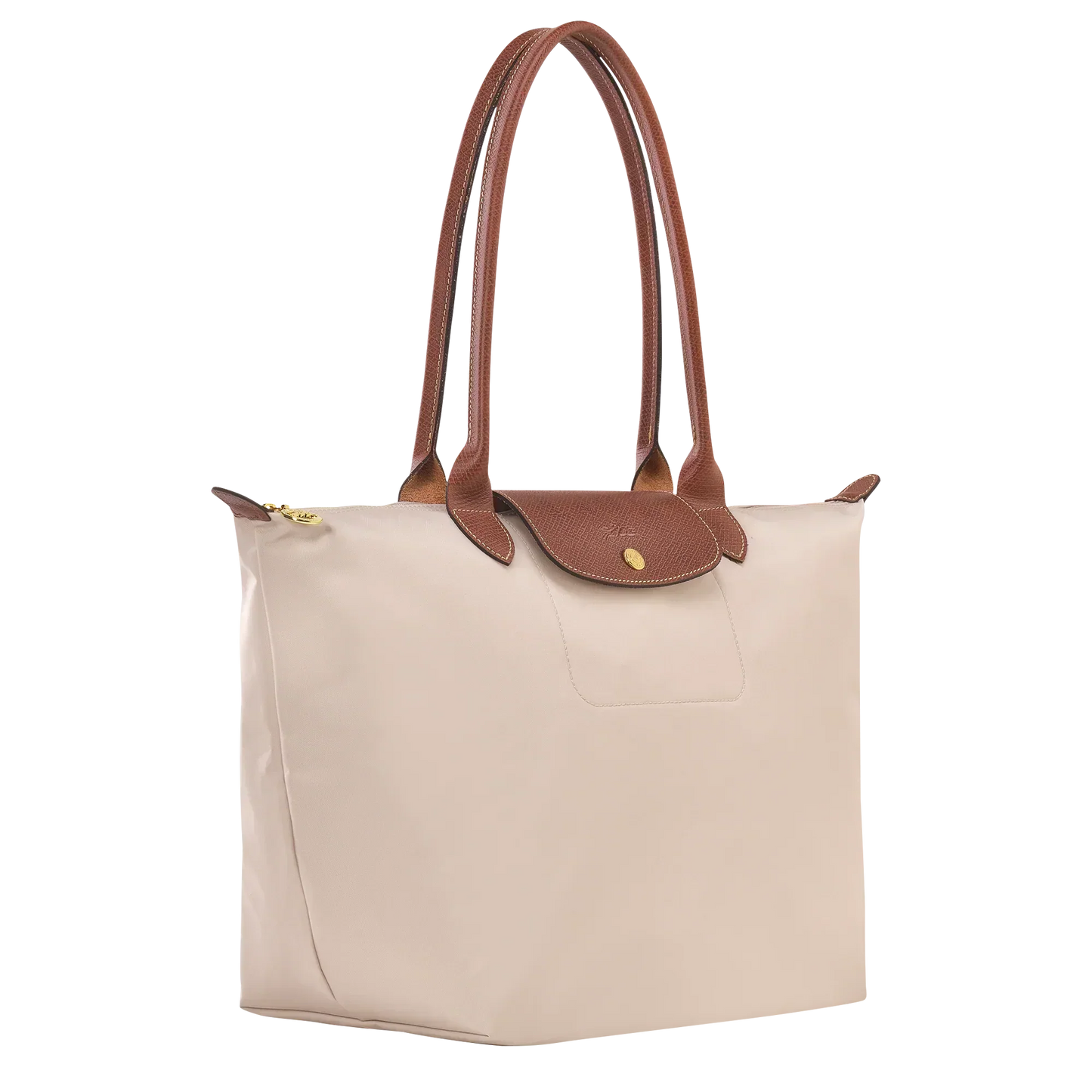 Large Le Pliage Bag, Beige