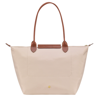 Large Le Pliage Bag, Beige
