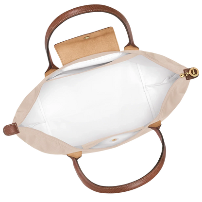 Large Le Pliage Bag, Beige