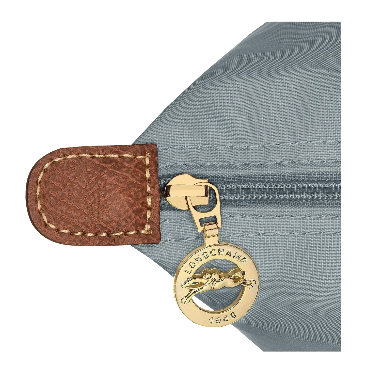 | Large Le Pliage Bag, Light Grey