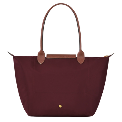 | Large Le Pliage Bag, Burgundy