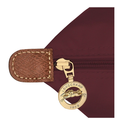 | Large Le Pliage Bag, Burgundy