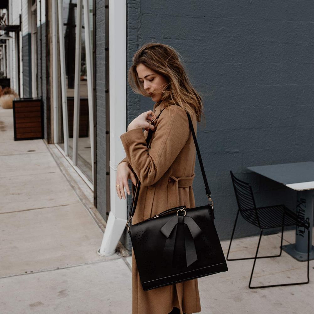 Grace™’s Elegant Bow-Tie Satchel