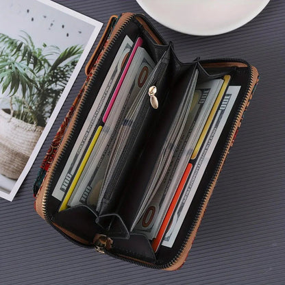 Lila™ Boho Floral Crossbody Wallet