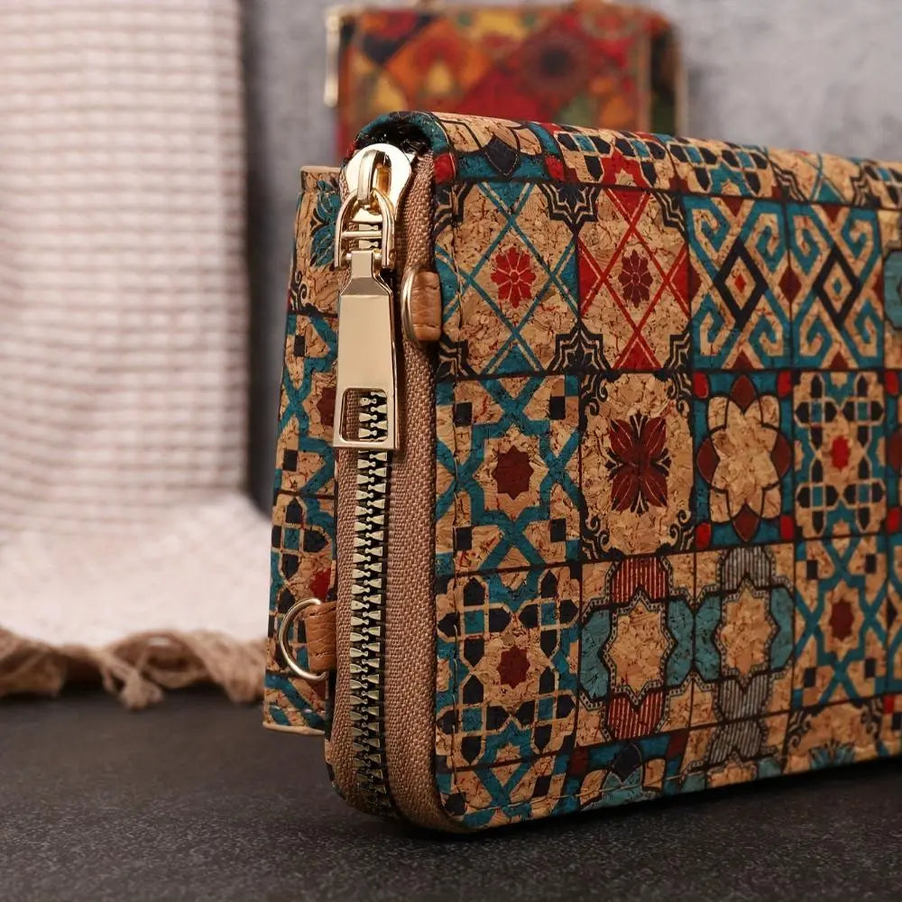 Lila™ Boho Floral Crossbody Wallet