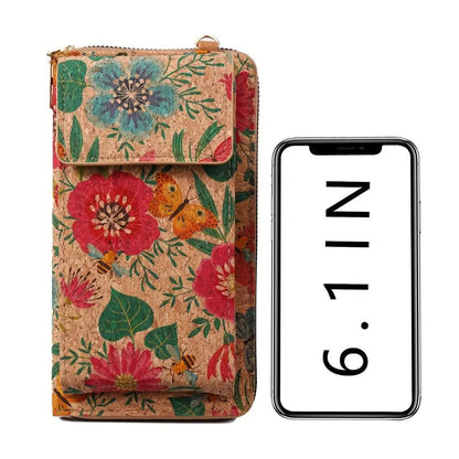 Lila™ Boho Floral Crossbody Wallet