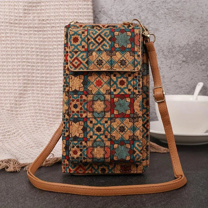 Lila™ Boho Floral Crossbody Wallet