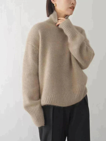 Isabella™ - High Neck Cashmere Jumper