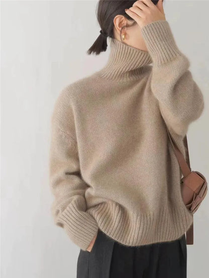 Isabella™ - High Neck Cashmere Jumper