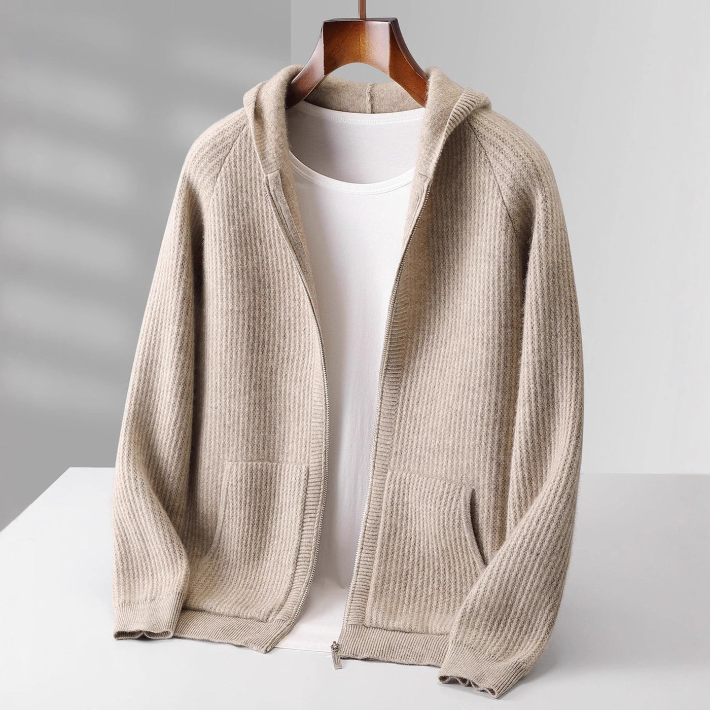 Sorrento Cashmere Zip-up Hoodie