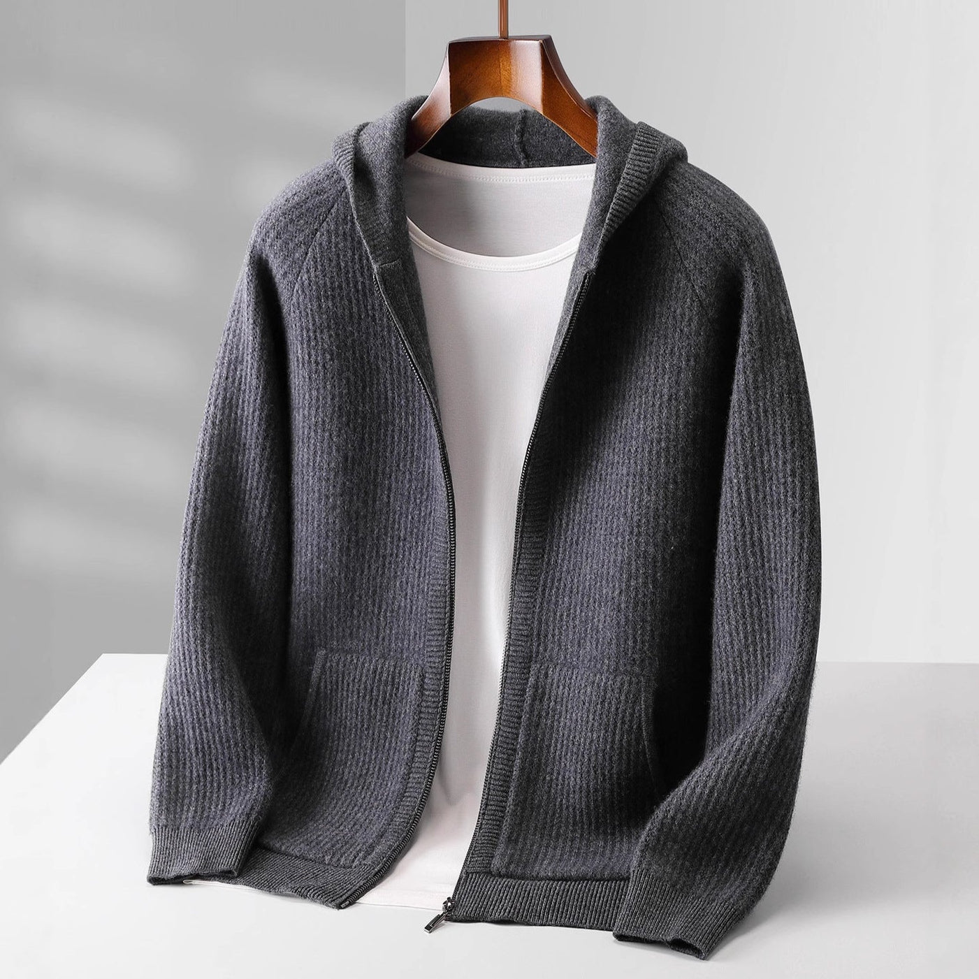 Sorrento Cashmere Zip-up Hoodie