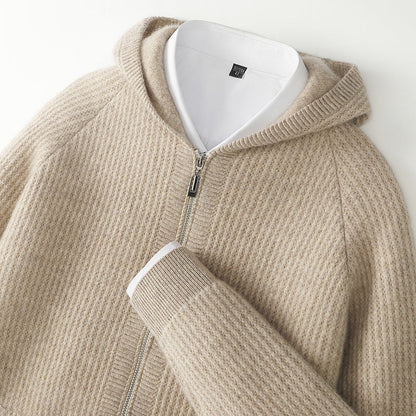 Sorrento Cashmere Zip-up Hoodie