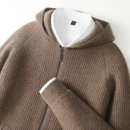 Sorrento Cashmere Zip-up Hoodie