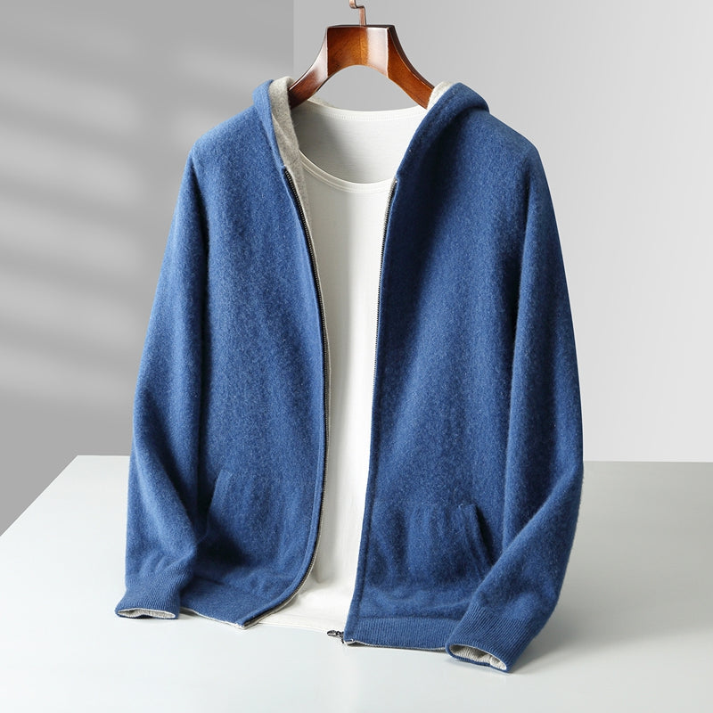 Naples Reversible Cashmere Hoodie