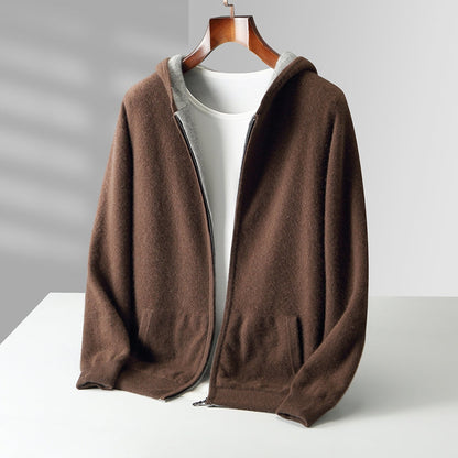 Naples Reversible Cashmere Hoodie