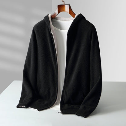 Naples Reversible Cashmere Hoodie