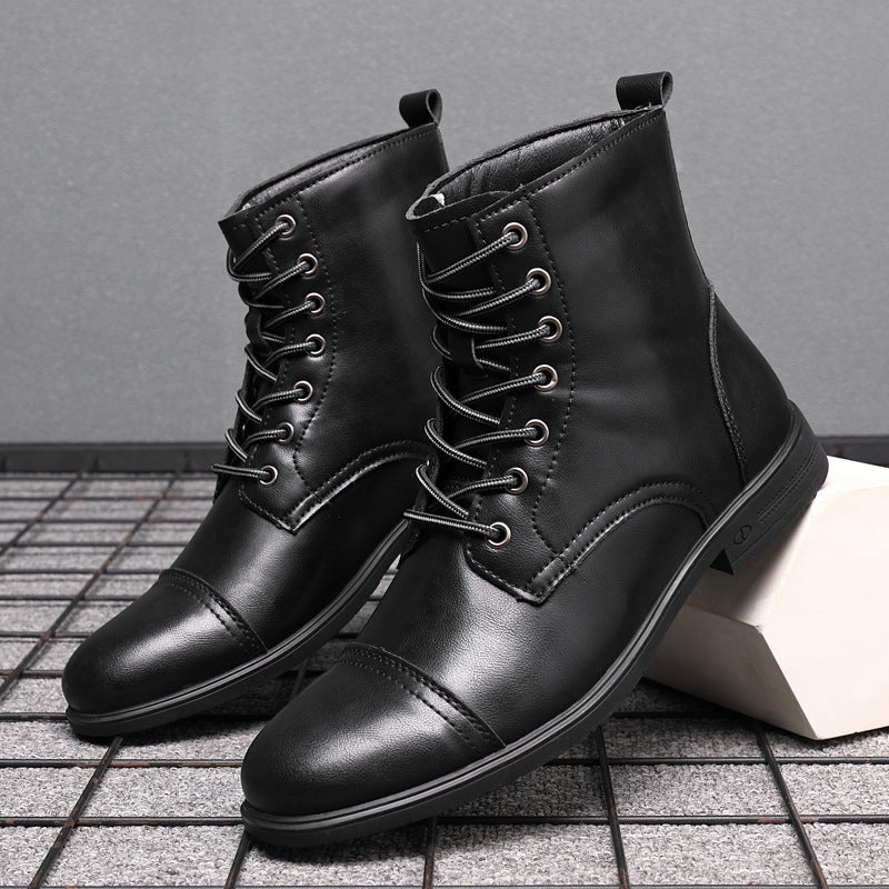 Morgan™ | Faux Leather Ankle Boots