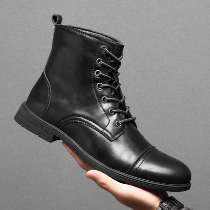 Morgan™ | Faux Leather Ankle Boots