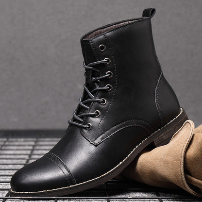 Morgan™ | Faux Leather Ankle Boots