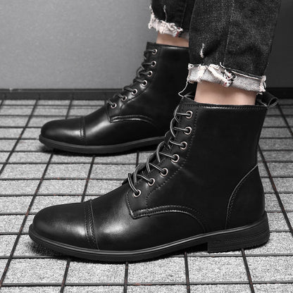 Morgan™ | Faux Leather Ankle Boots