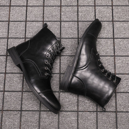 Morgan™ | Faux Leather Ankle Boots