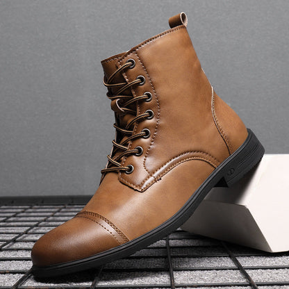 Morgan™ | Faux Leather Ankle Boots