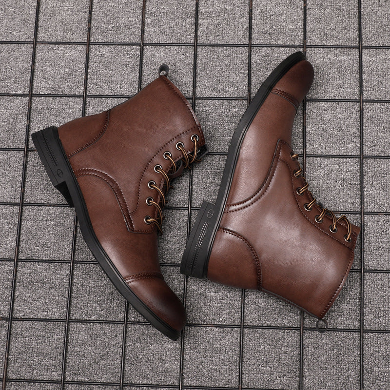 Morgan™ | Faux Leather Ankle Boots