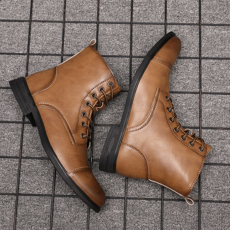 Morgan™ | Faux Leather Ankle Boots