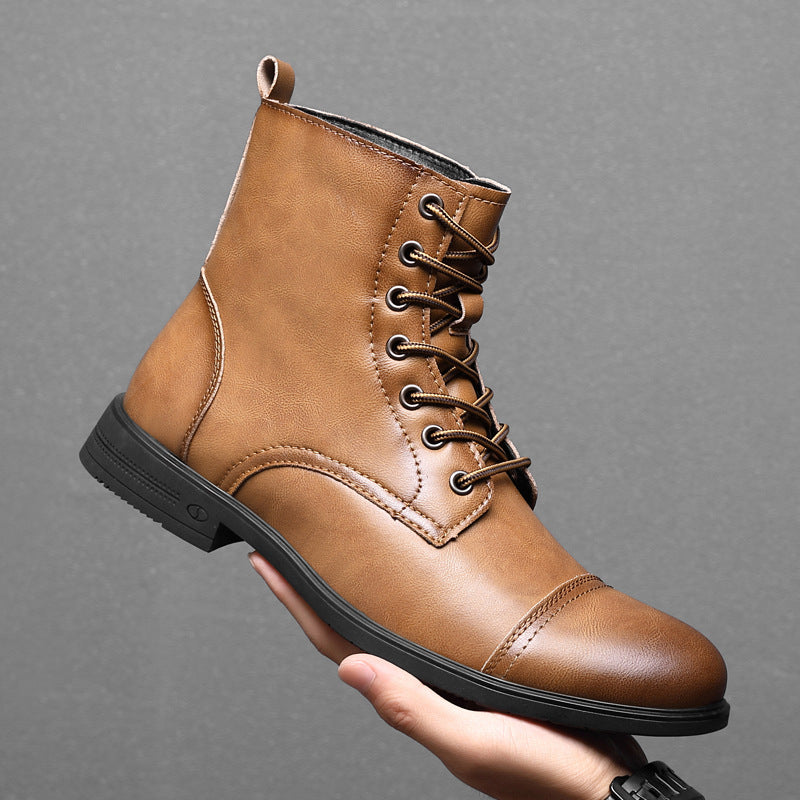 Morgan™ | Faux Leather Ankle Boots