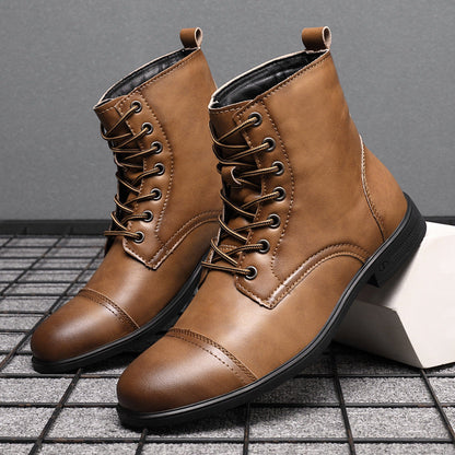 Morgan™ | Faux Leather Ankle Boots