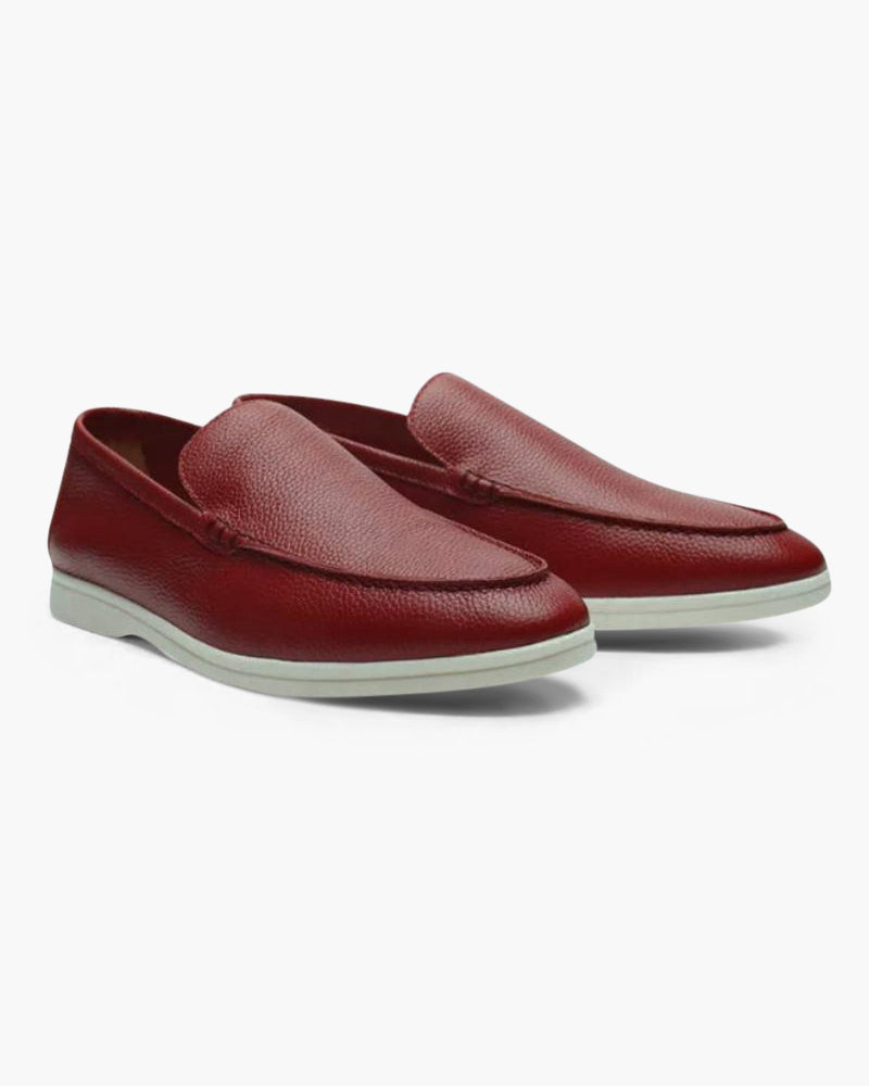 Kuhud Læder Loafers