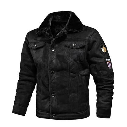 Noxar™ | Warm and Versatile Leather Jacket