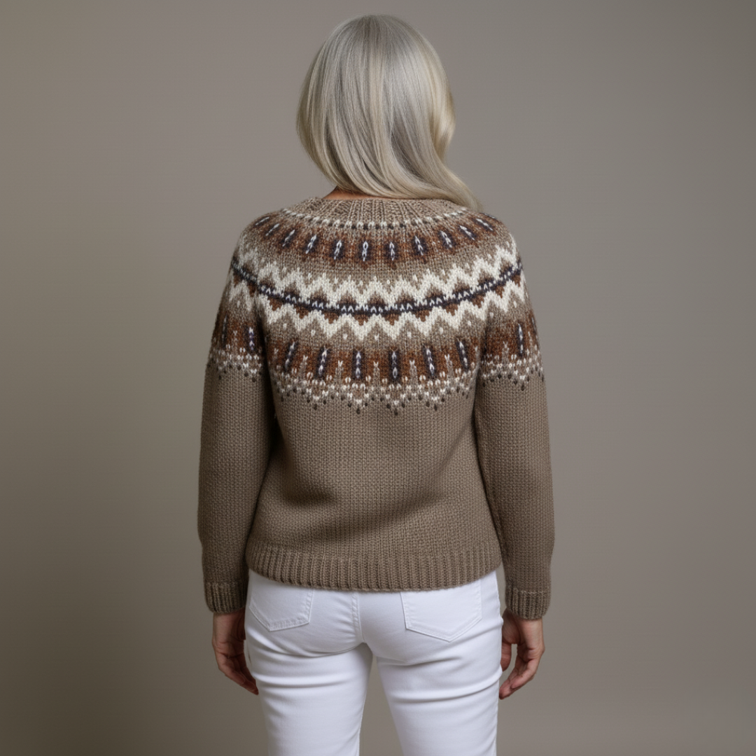 Adeline | Vintage Islandske Cardigan