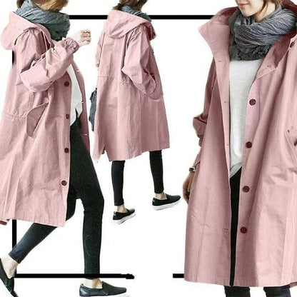 Ariella™ | Refined Water-Repellent Coat