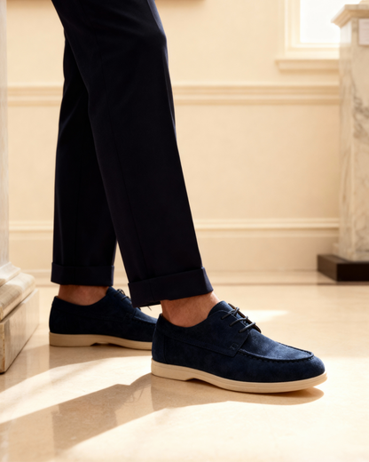 Premium Suede Snøresko