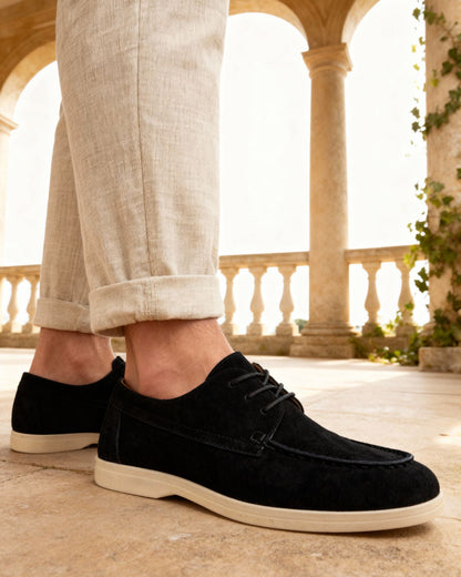 Premium Suede Snøresko