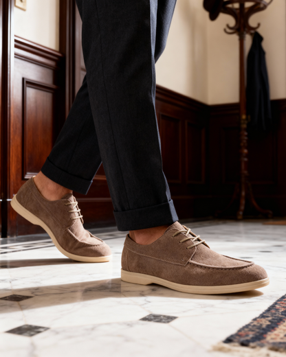 Premium Suede Snøresko