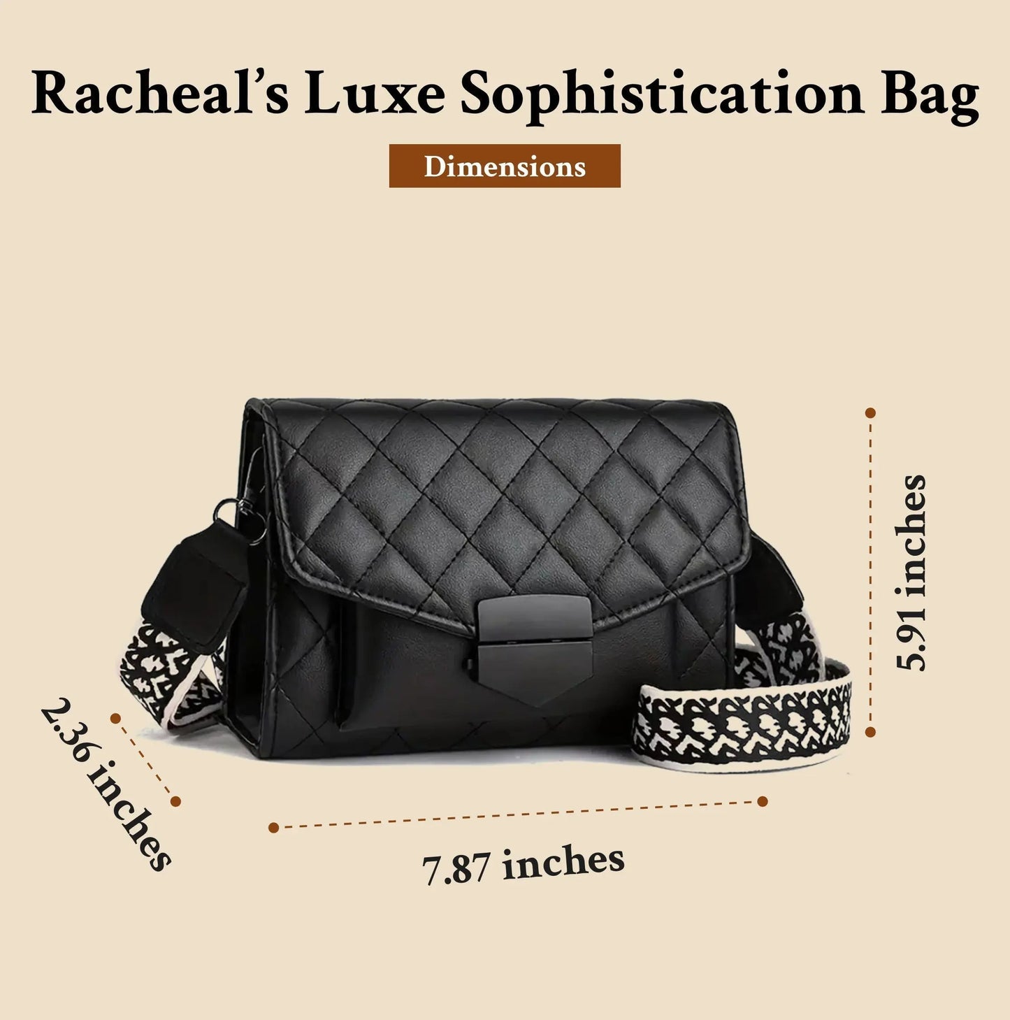 Racheal™’s Luxe Sophistication | Luxury Handbag