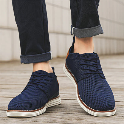 H&L Preston Knit Oxfords