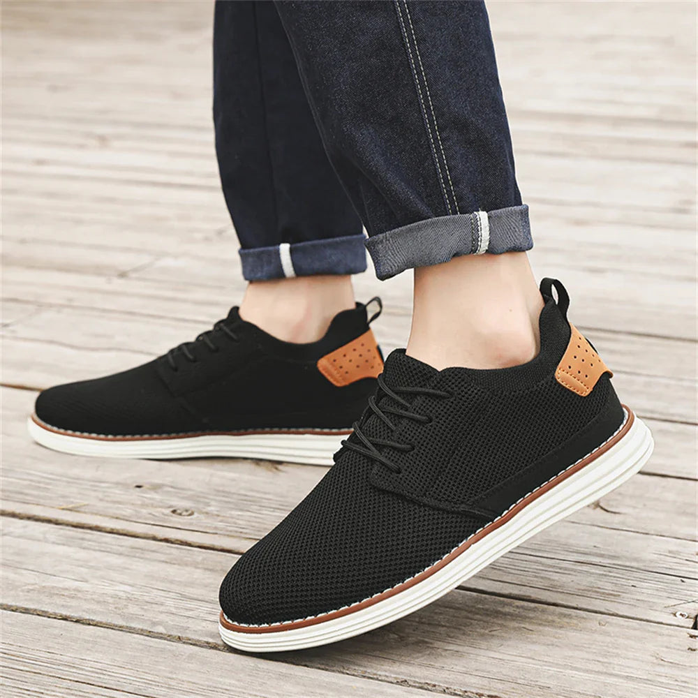 H&L Preston Knit Oxfords