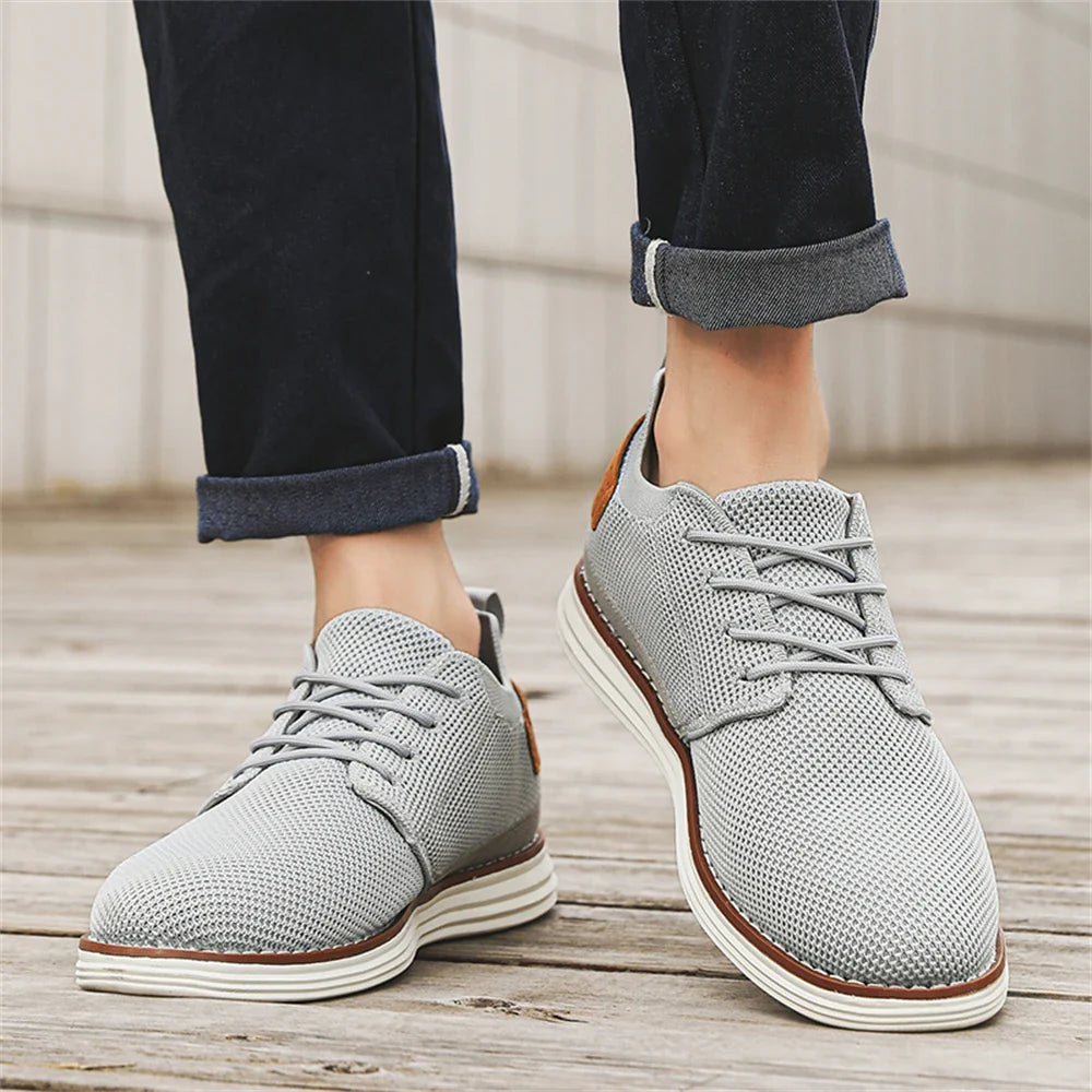 H&L Preston Knit Oxfords