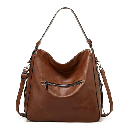 Muriel™’s Vintage Charm | Leather Shoulder Bag