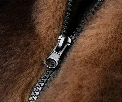 Cavalli Fur Bomber Coat