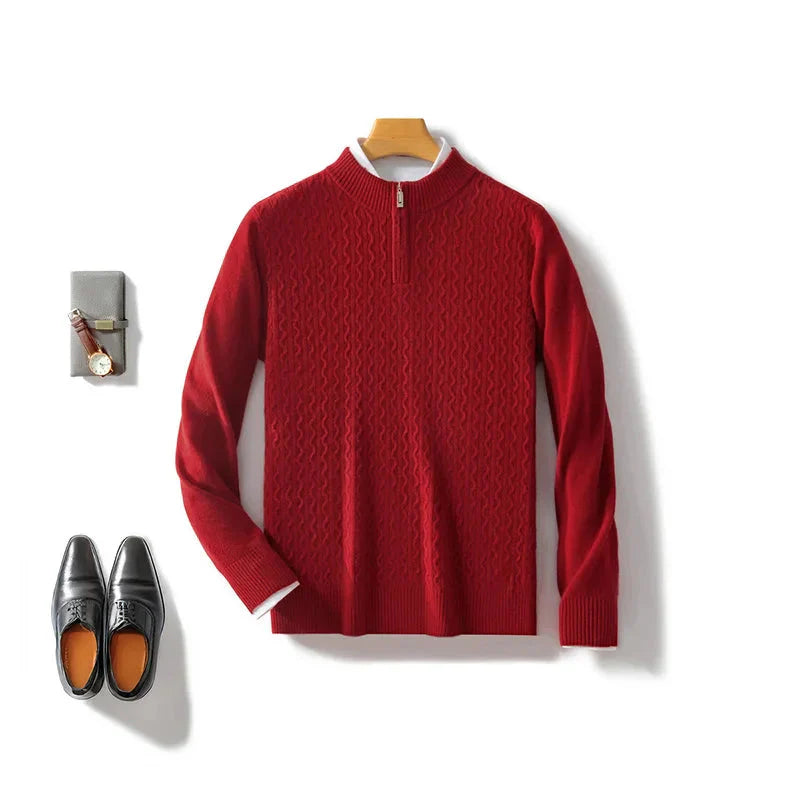 Riven Cashmere Trøje
