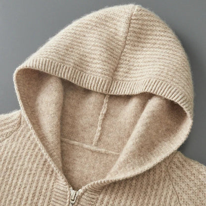 Sorrento Cashmere Zip-up Hoodie
