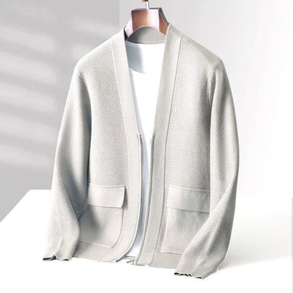 Amari™ Cashmere Strikket Cardigan